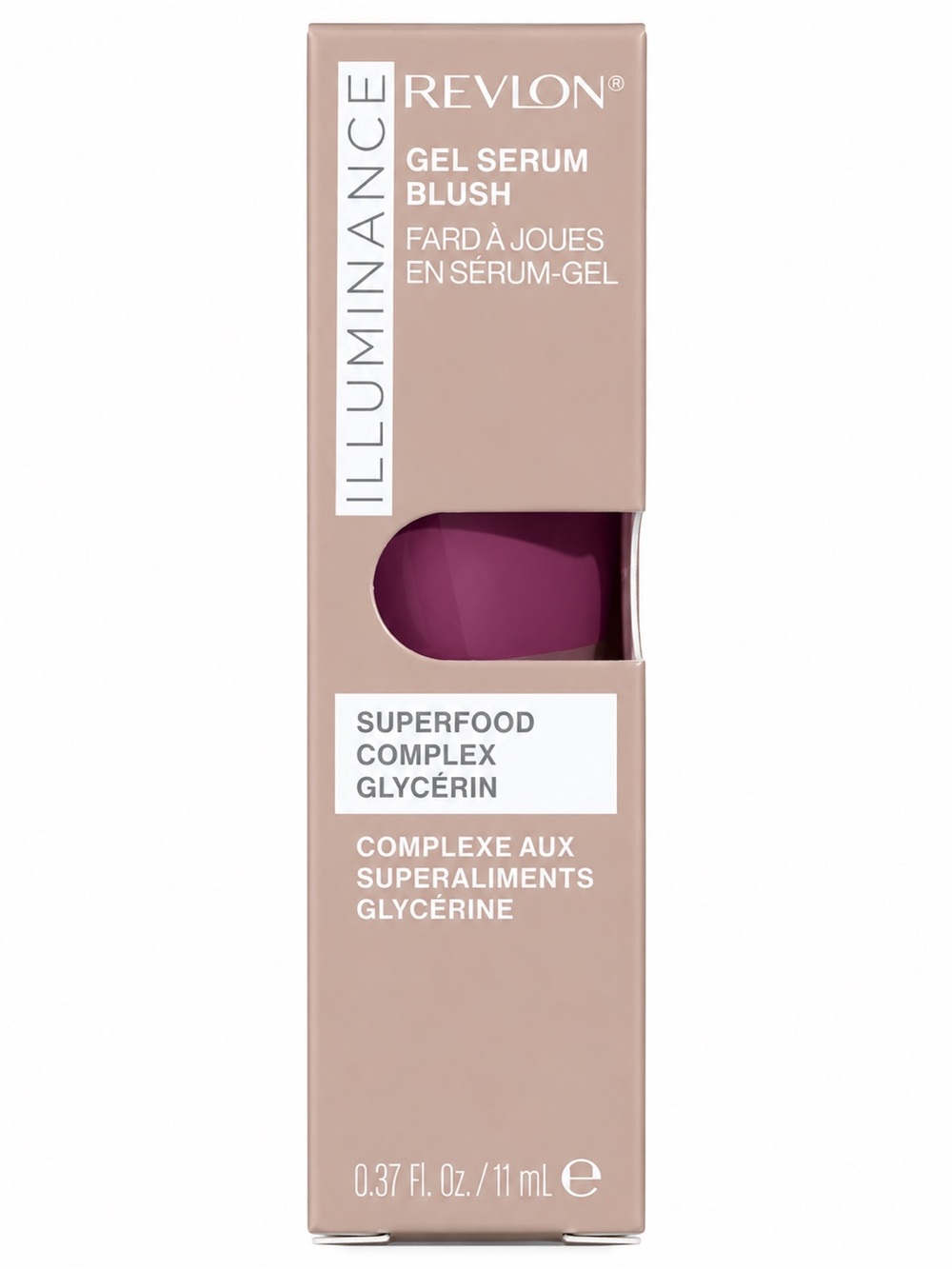 Revlon Illuminance Discomtinued Gel Serum Blush — 140 Brilliant Berry